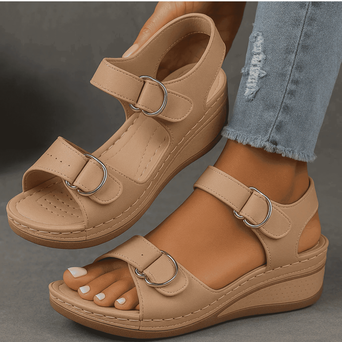 Sandalias Ortopédicas de Mujer | Cuña
