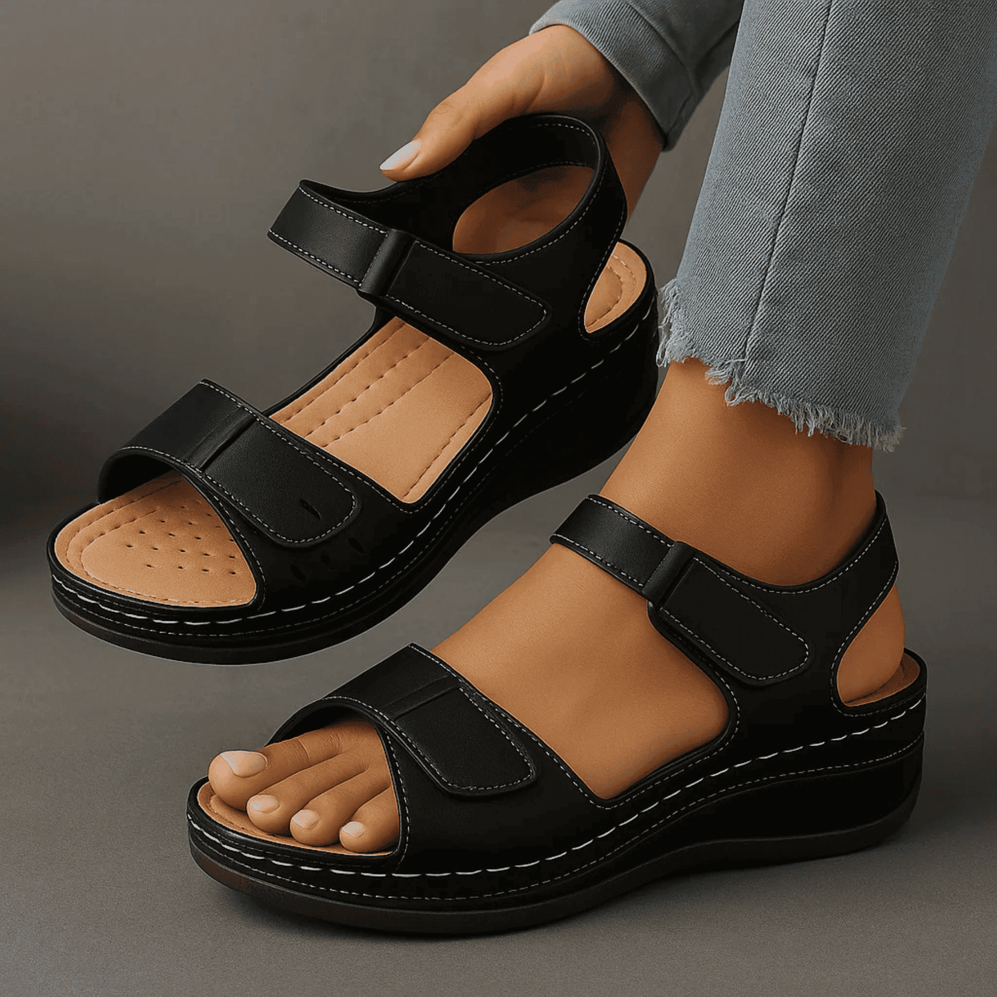 Sandalias Ortopédicas de Mujer | Cuña