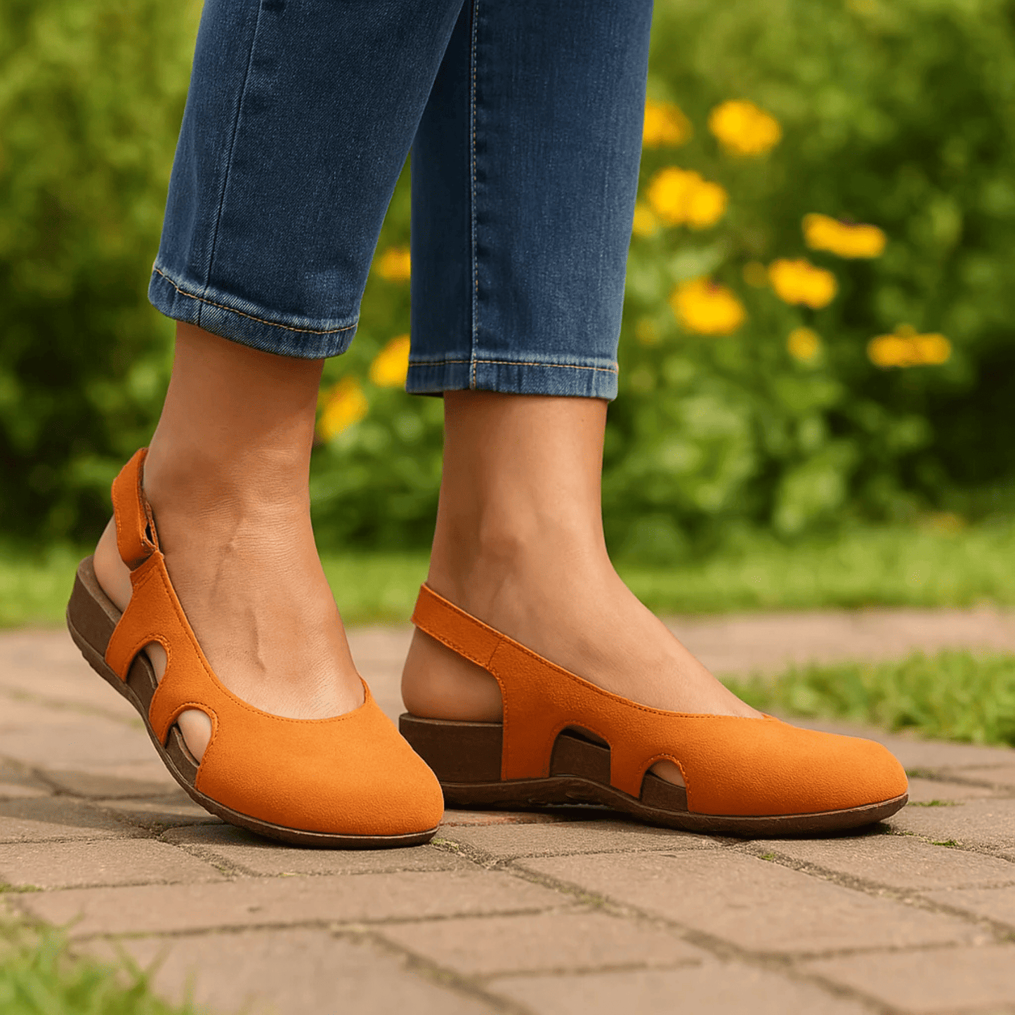 Sandalias de Mujer con Suela Suave | Correa Ajustable