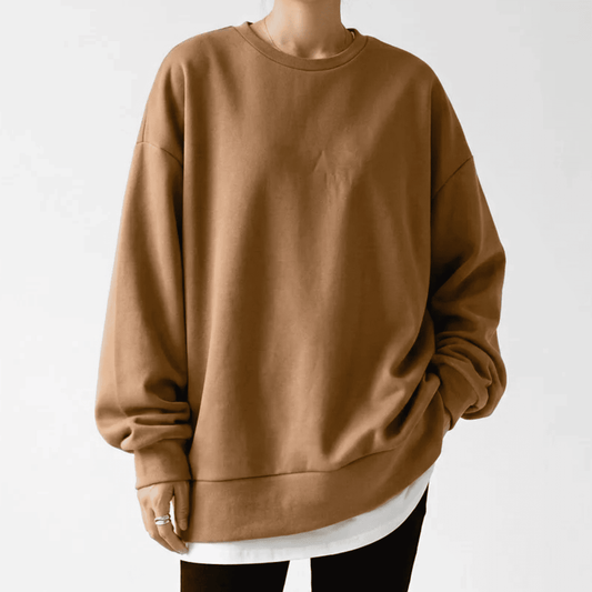 Sudadera Oversize de Mujer - Hombros Caídos