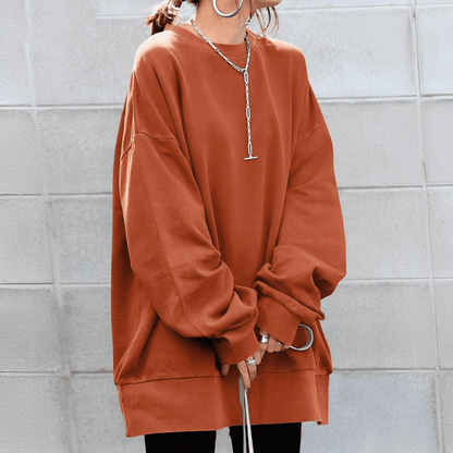 Sudadera Oversize de Mujer - Hombros Caídos