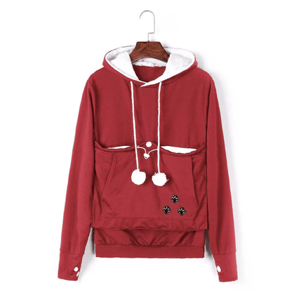 Sudadera de Mujer - Capucha y Bolsillo Frontal