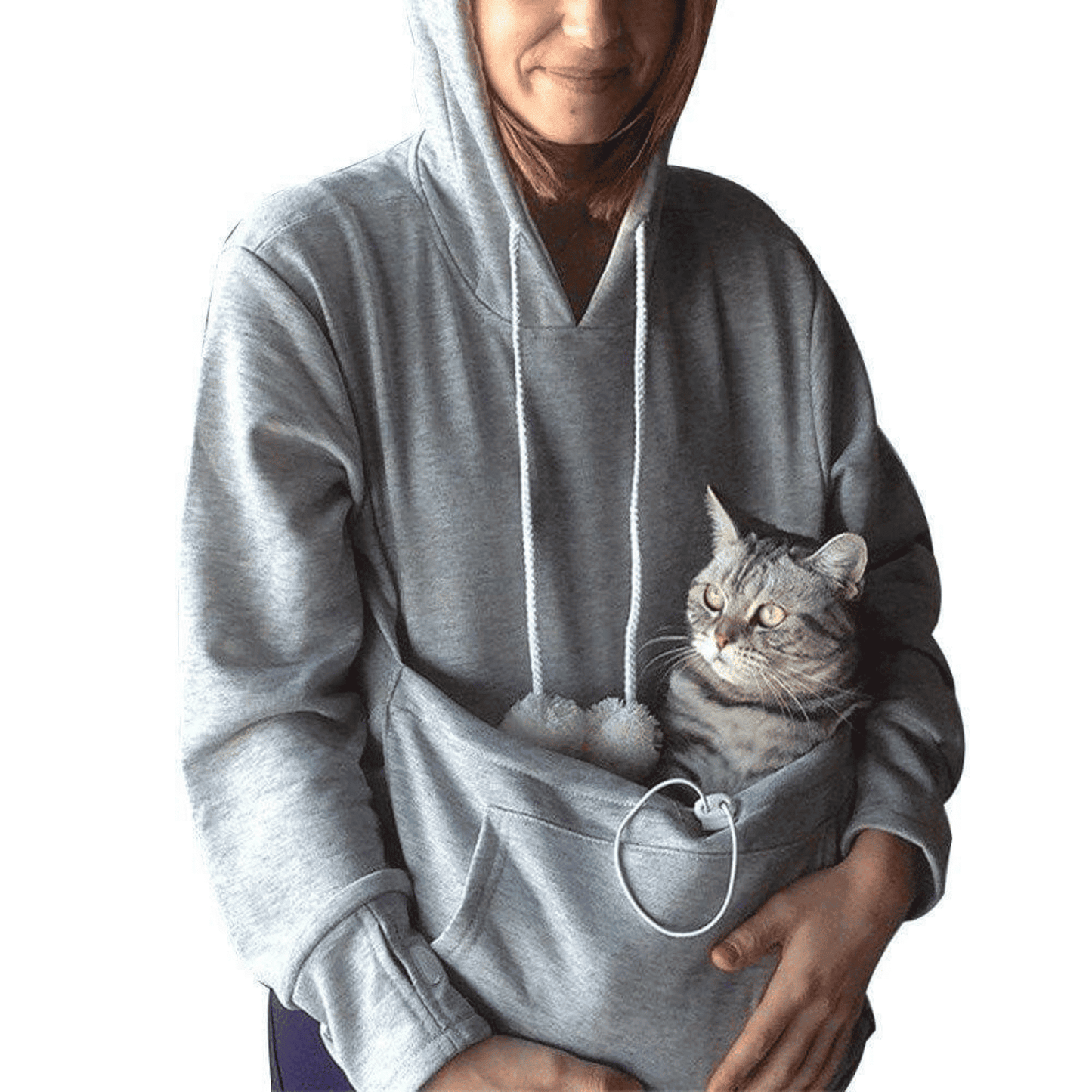 Sudadera de Mujer - Capucha y Bolsillo Frontal