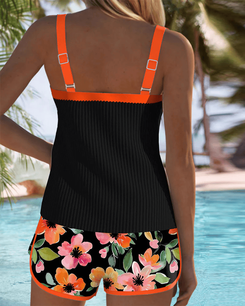 Tankini Elegante de Mujer | Dos Piezas