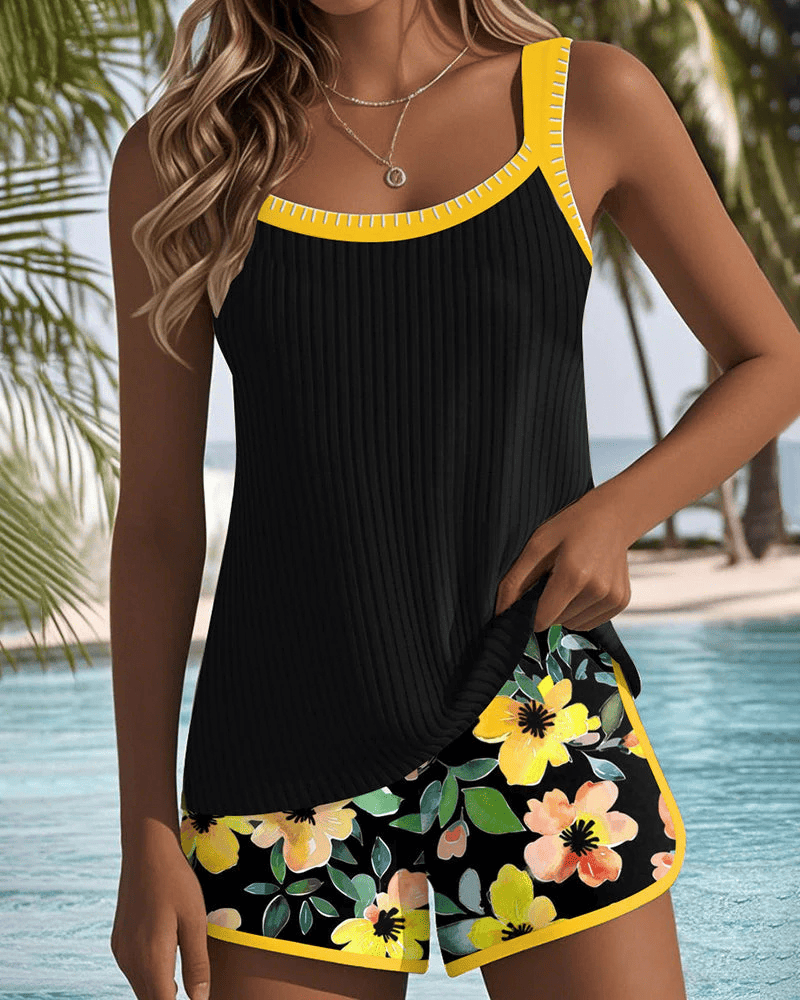 Tankini Elegante de Mujer | Dos Piezas