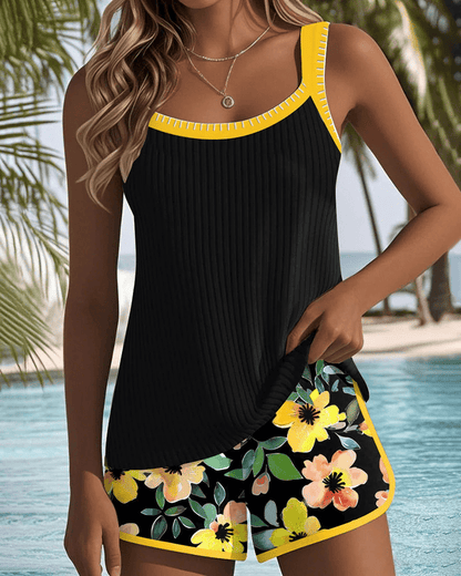 Tankini Elegante de Mujer | Dos Piezas