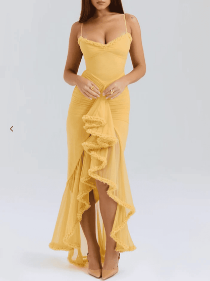 Vestido de Mujer Elegante para Invitada de Boda | Maxi