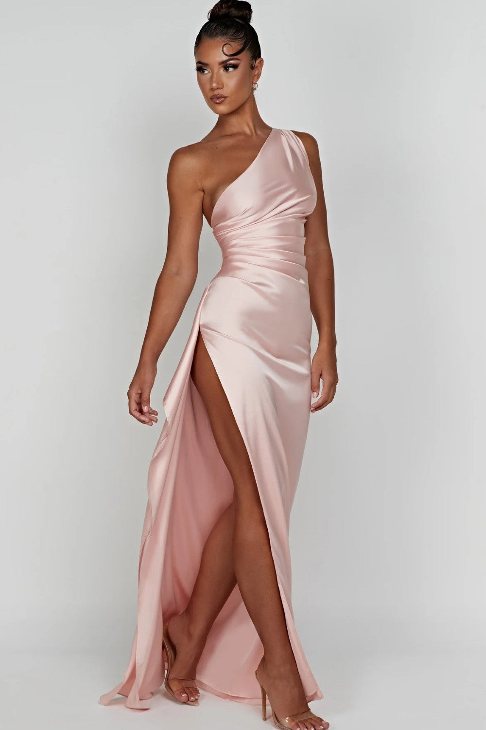 Vestido de Mujer Invitada de Boda Asimétrico - Maxi