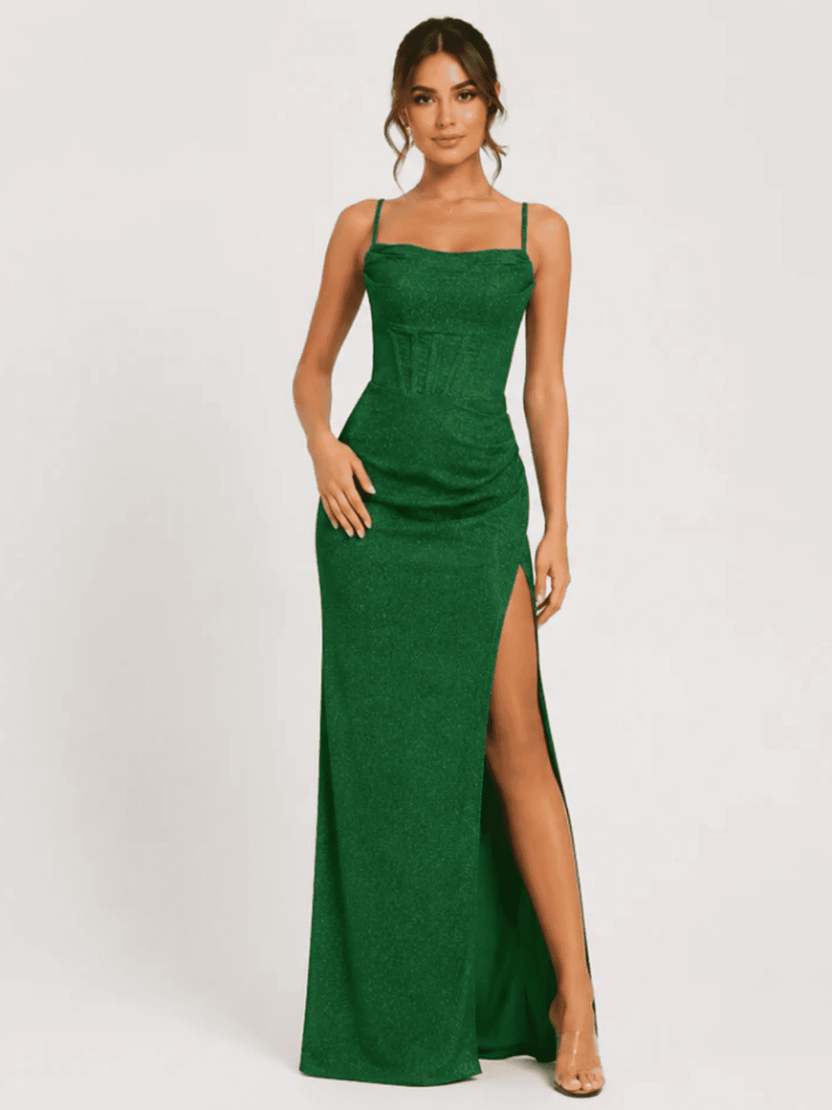 Vestido de Mujer Invitada de Boda con Corsé - Maxi