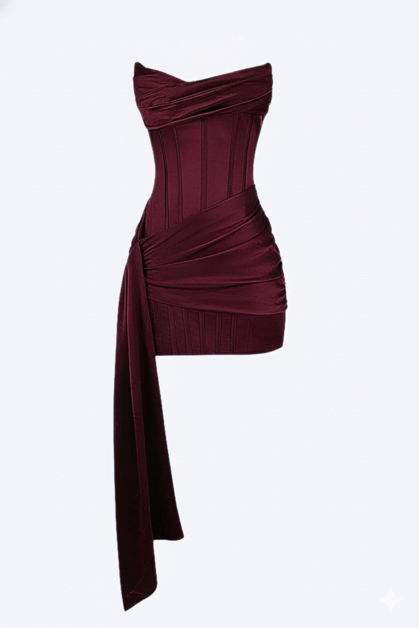 Vestido de Mujer de Fiesta con Corsé - Mini