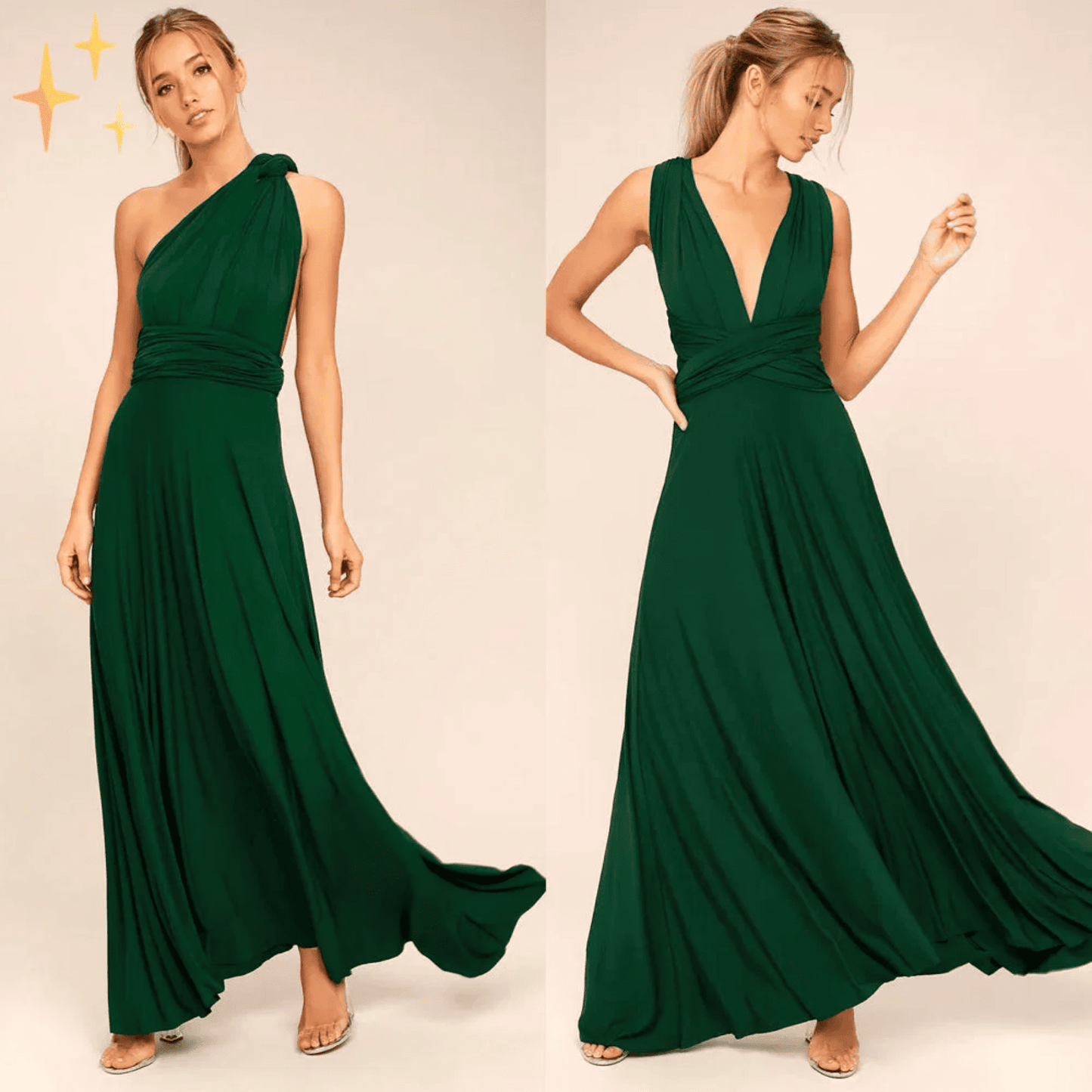 Vestido de Mujer para Invitada de Boda - Maxi Multiposición