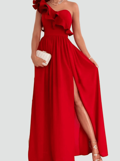 Vestido de Mujer para Invitada de Boda - Volantes Maxi