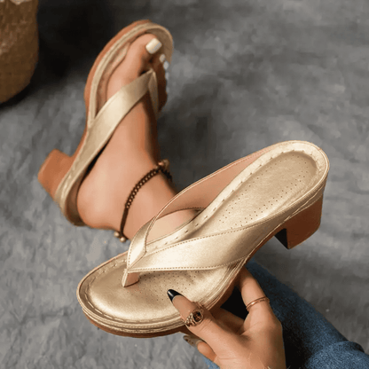 Zapatillas de Casa Ortopédicas de Mujer | Tacón