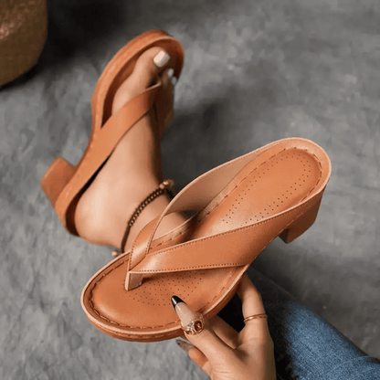 Zapatillas de Casa Ortopédicas de Mujer | Tacón