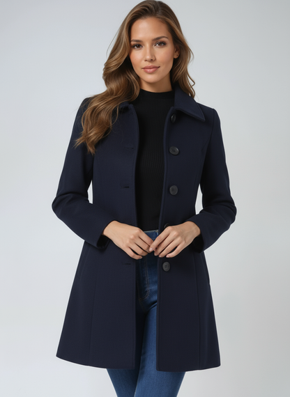 Abrigo de Mujer Elegante - Largo