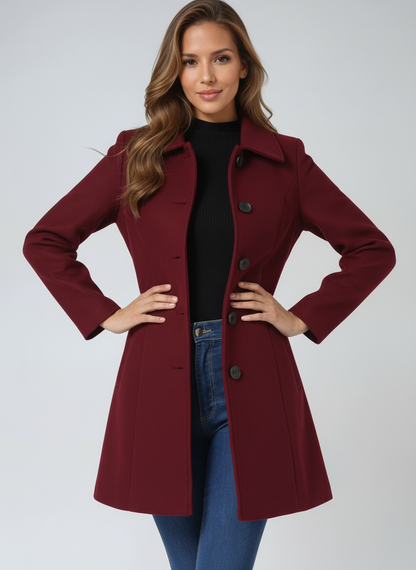 Abrigo de Mujer Elegante - Largo