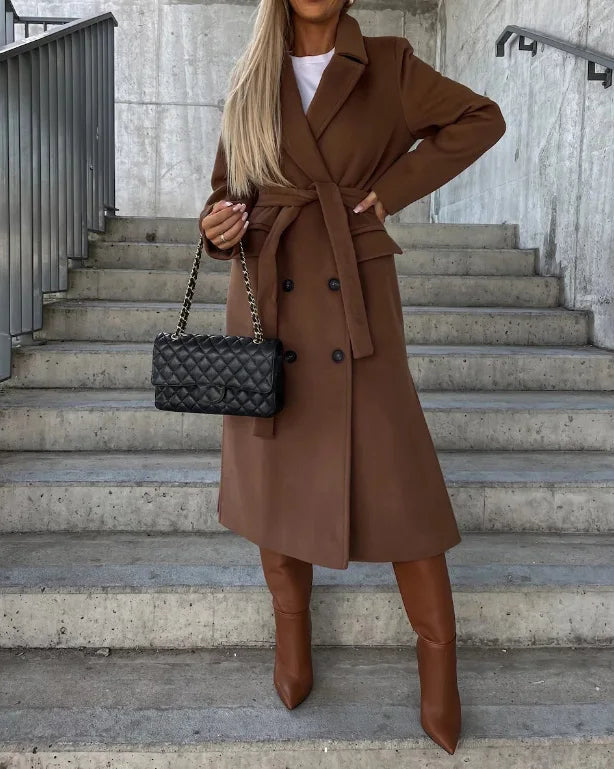 Abrigo de Mujer Largo - Elegante