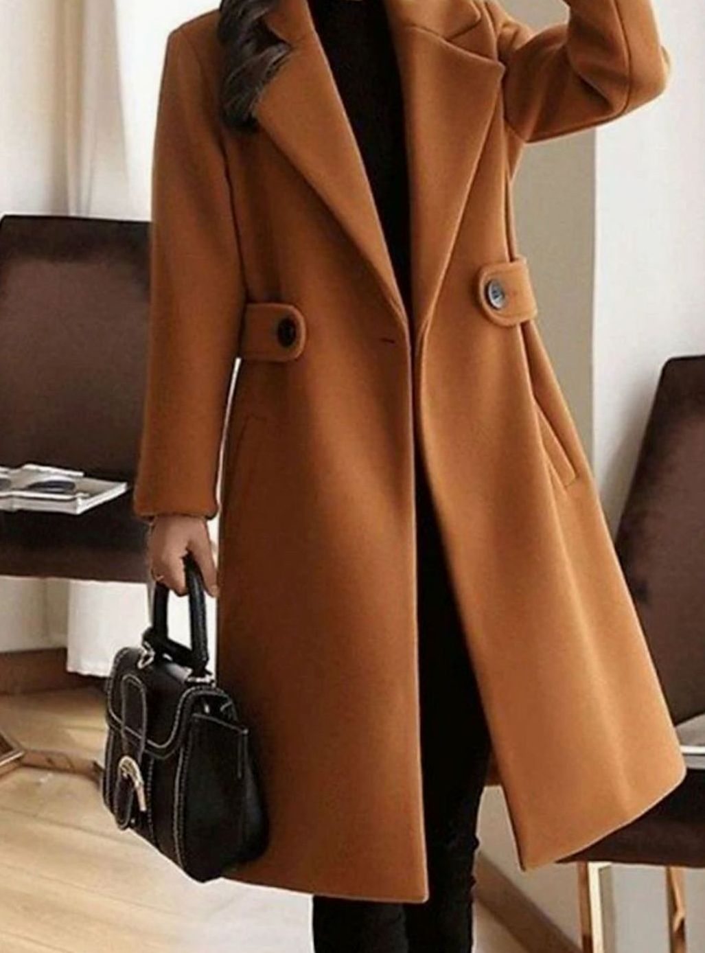 Abrigo de Mujer Largo - Elegante