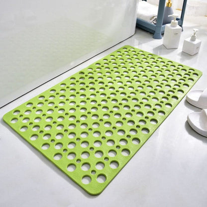 Alfombrilla de ducha con patrón perforado