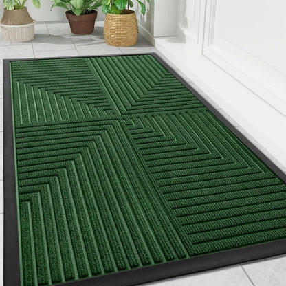 Alfombrilla de suelo con patrón geométrico