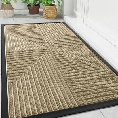 Alfombrilla de suelo con patrón geométrico