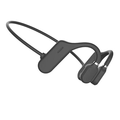 Audífonos de conducción ósea con banda envolvente para el cuello