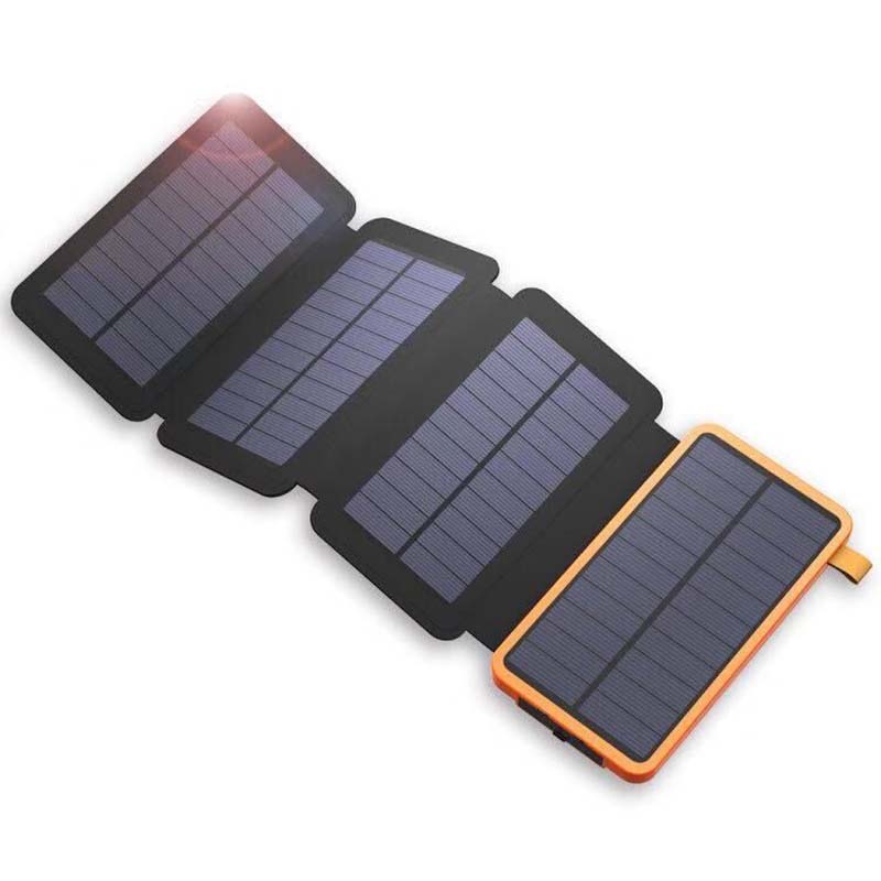 Banco de energía solar con paneles múltiples