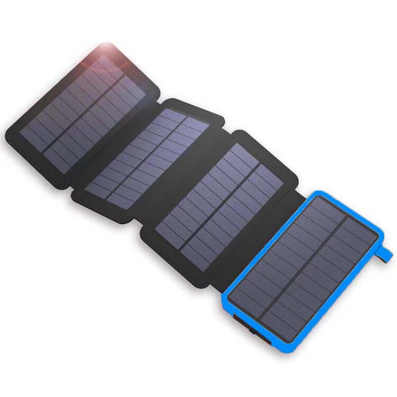 Banco de energía solar con paneles múltiples