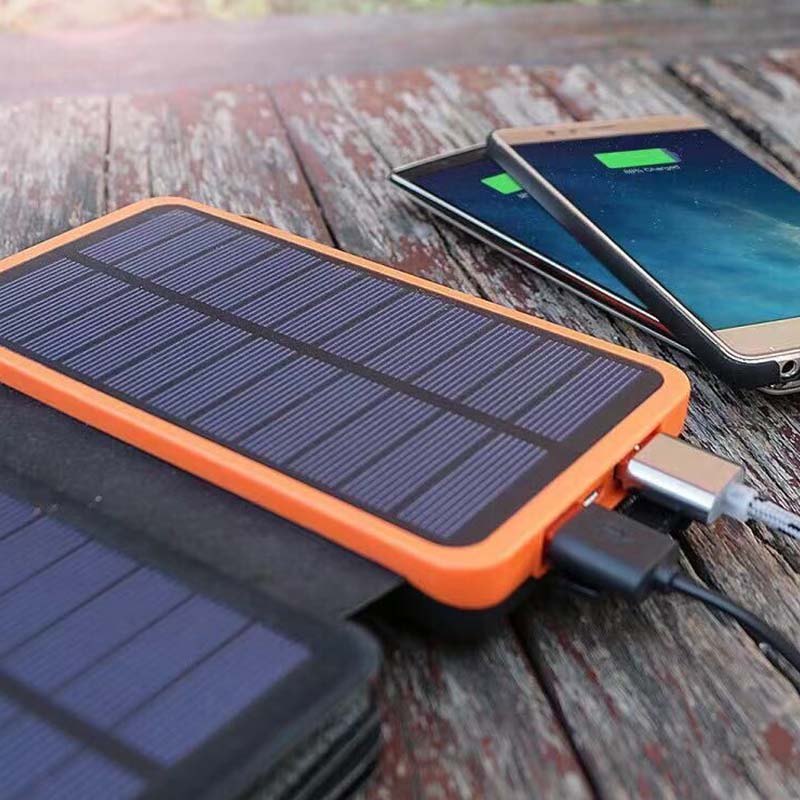 Banco de energía solar con paneles múltiples