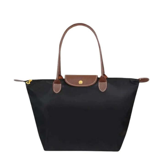 Bolso de mano para mujer con solapa y cierre de presión