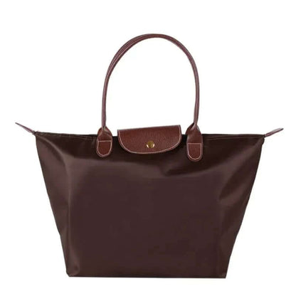 Bolso de mano para mujer con solapa y cierre de presión
