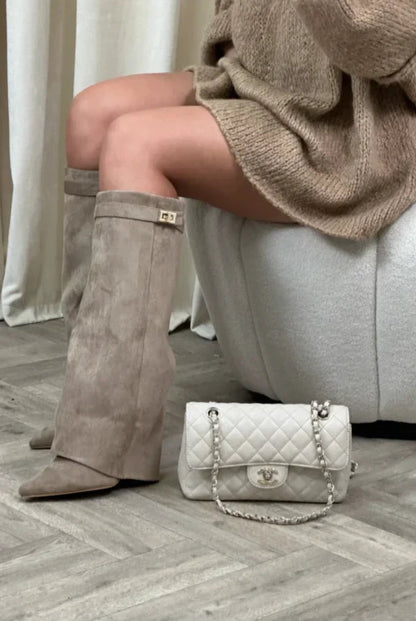 Botas Altas de Mujer Elegantes - Punta Fina