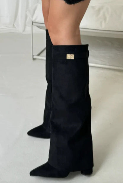 Botas Altas de Mujer Elegantes - Punta Fina