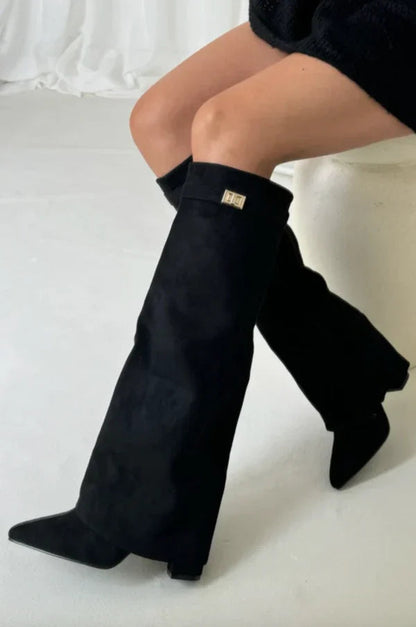 Botas Altas de Mujer Elegantes - Punta Fina