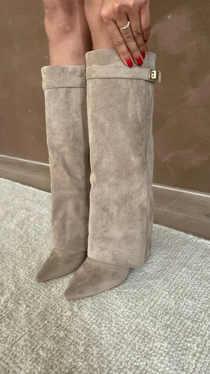 Botas Altas de Mujer Elegantes - Punta Fina