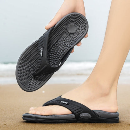 Chanclas unisex con plantilla texturizada