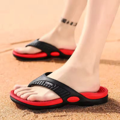Chanclas unisex con plantilla texturizada