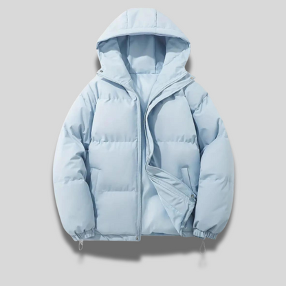 Chaqueta Acolchada de Mujer - Capucha y Bolsillos Laterales