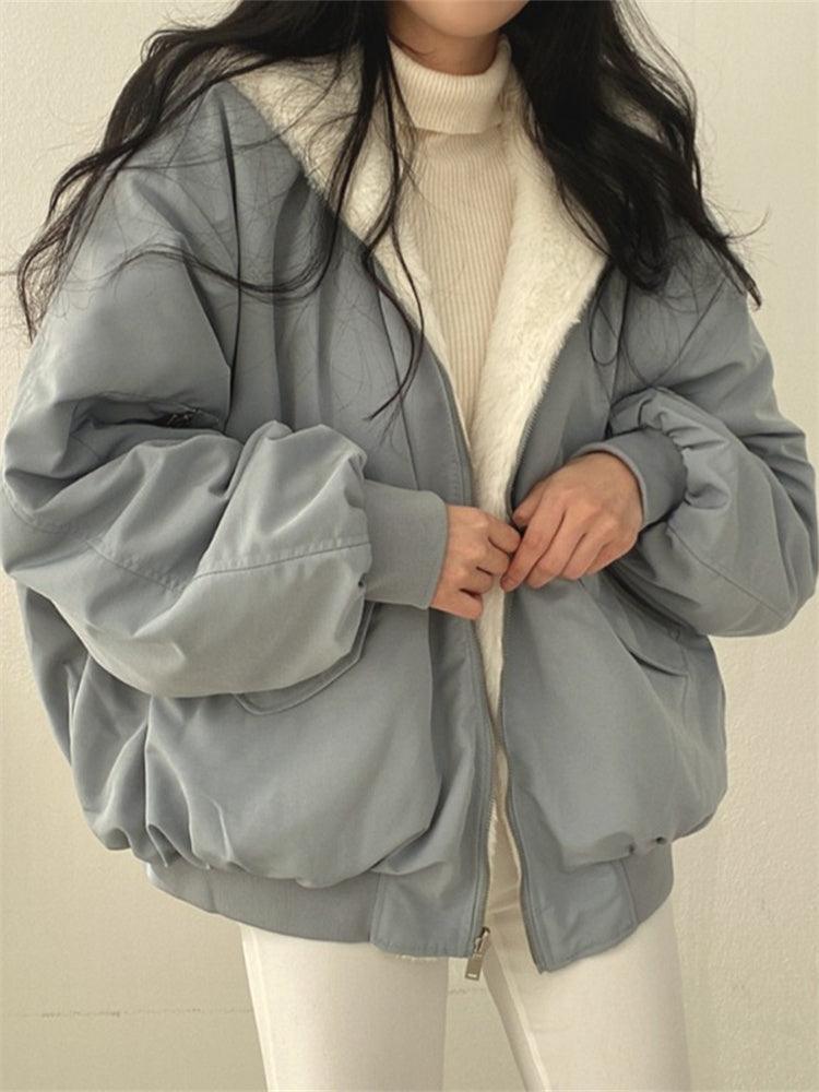 Chaqueta de Mujer - Estilo Bomber con Forro Suave