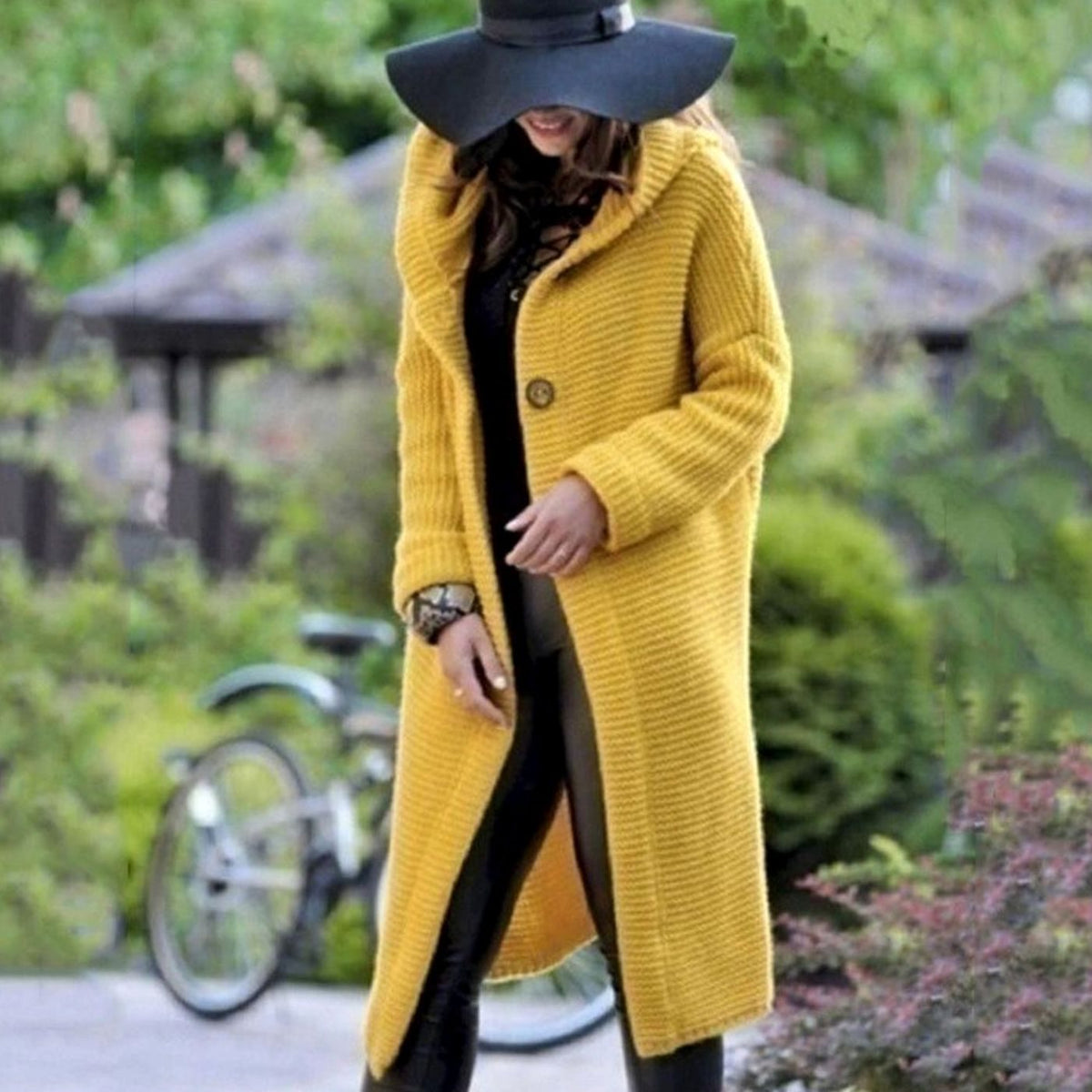 Chaqueta Larga de Mujer - Capucha