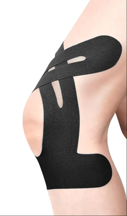 Cinta adhesiva precortada para rodilla