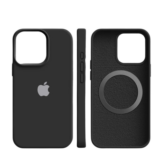 Funda magnética de silicona para teléfono