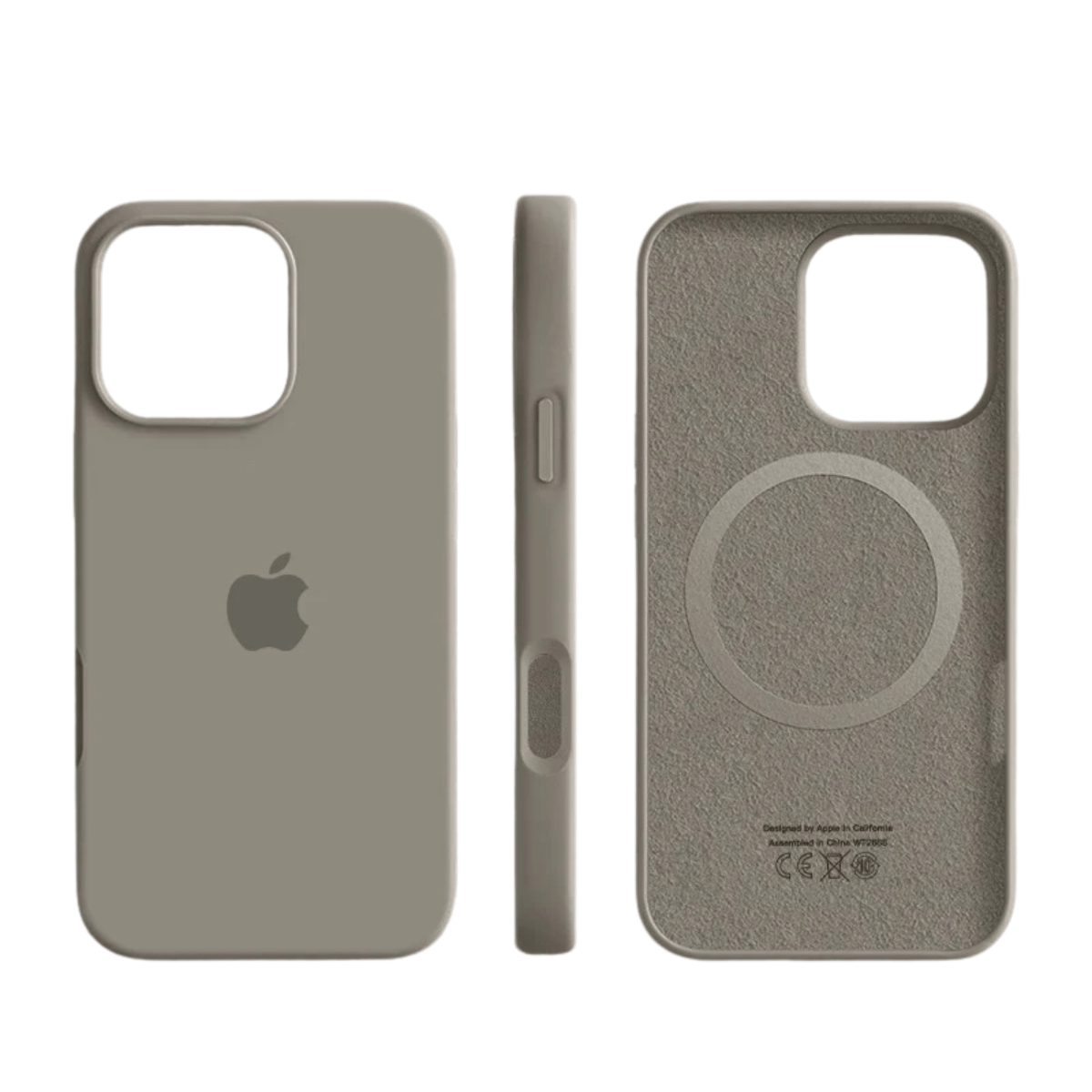 Funda magnética de silicona para teléfono