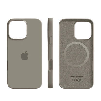 Funda magnética de silicona para teléfono