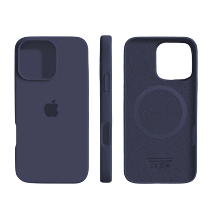 Funda magnética de silicona para teléfono