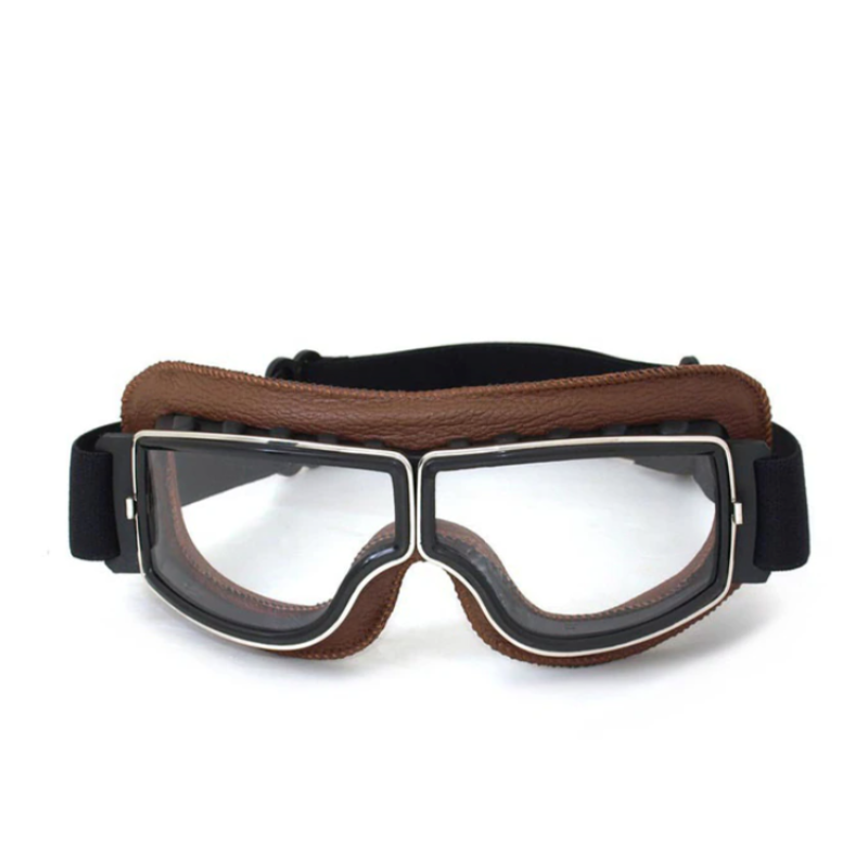 Gafas de motocicleta unisex con correa elástica
