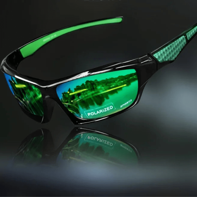 Gafas de sol polarizadas unisex con montura envolvente