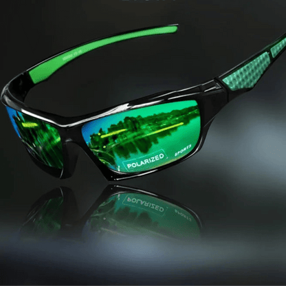 Gafas de sol polarizadas unisex con montura envolvente