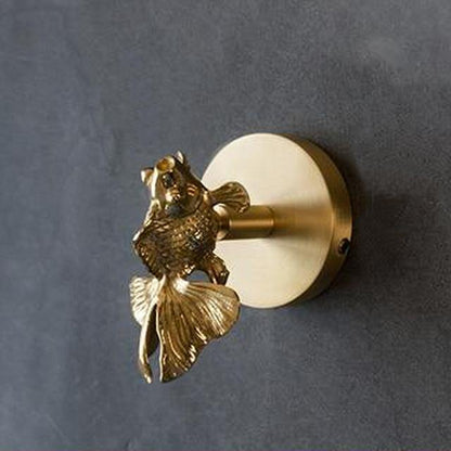 Gancho decorativo de pared con base circular