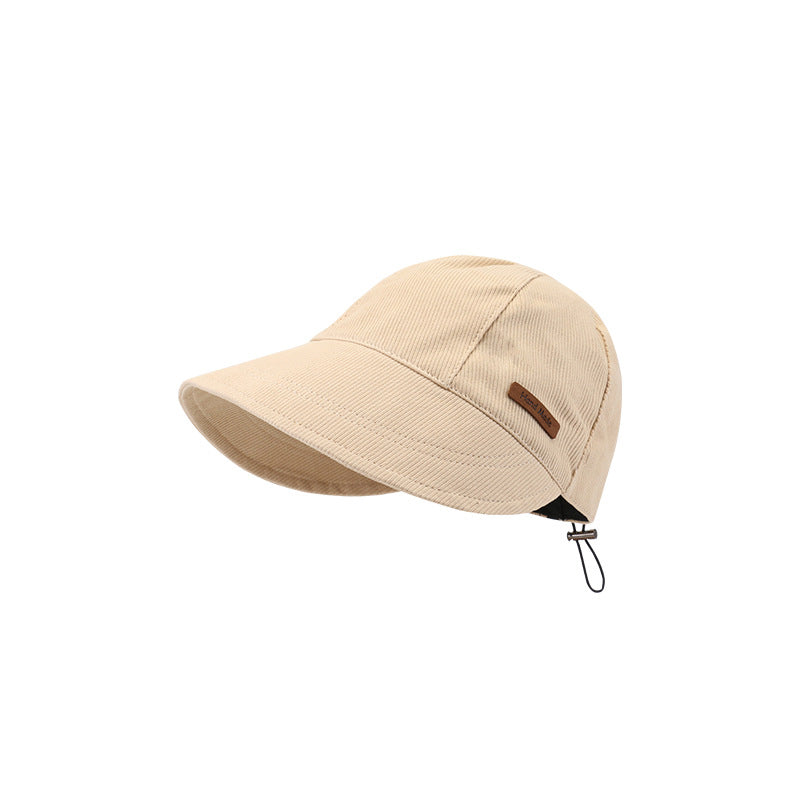 Gorra unisex con textura acanalada